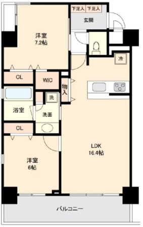 ロイジェント板橋本町の物件間取画像